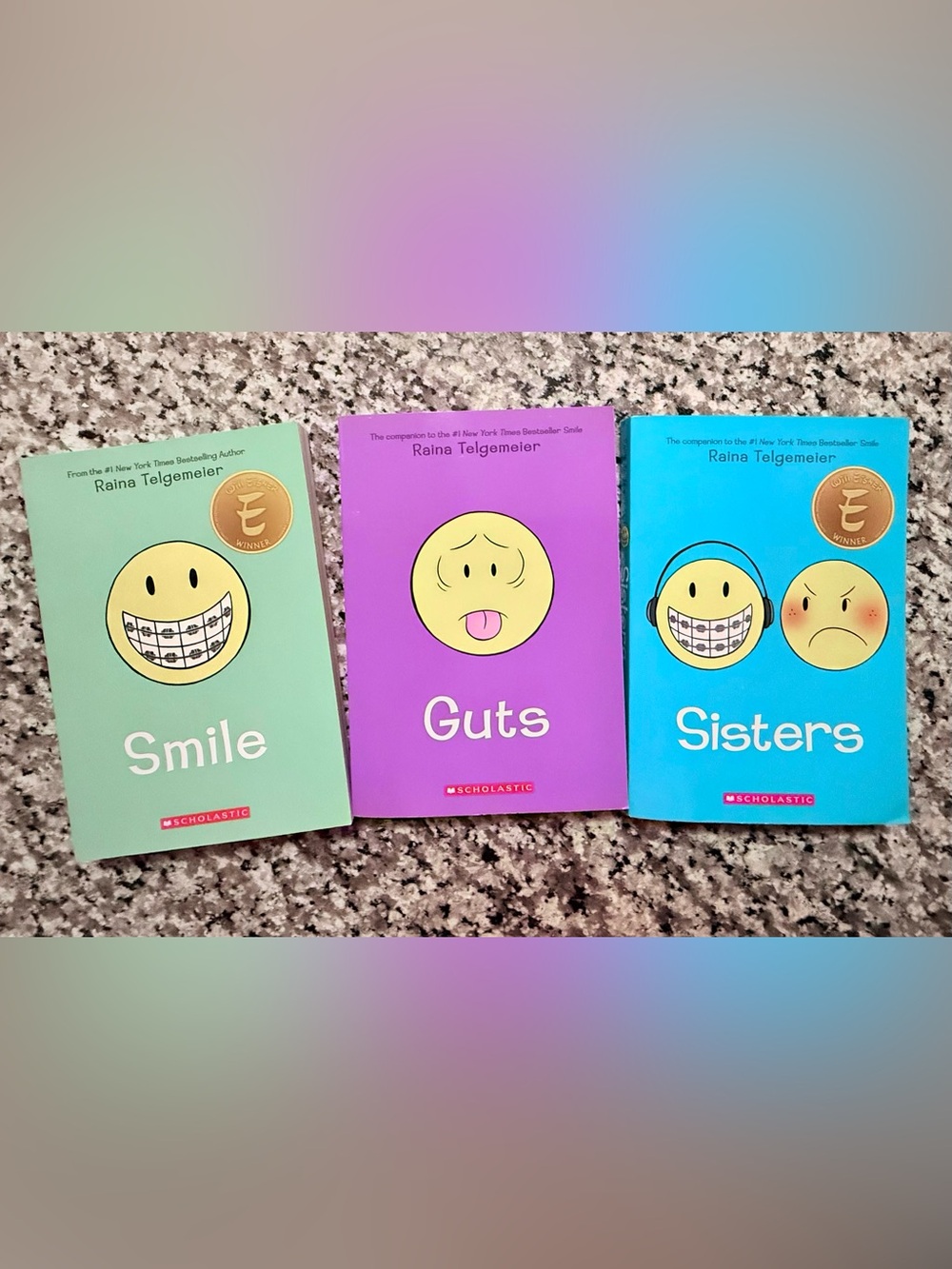 Smile, Guts, & Sisters graphic novels